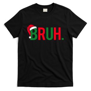 Funny Bruh Merry Christmas Pajama Family Meme Xmas T-Shirt