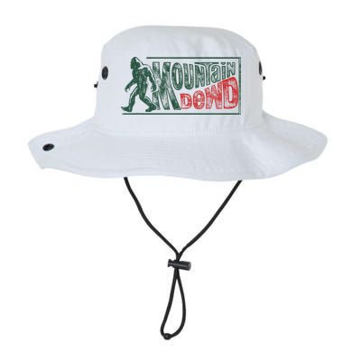 Funny Bigfoot Mountain Dude Hiking Camping Retro Gift Bucket Hat