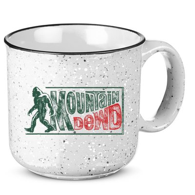 Funny Bigfoot Mountain Dude Hiking Camping Retro Gift 15oz Campfire Ceramic Mug