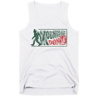 Funny Bigfoot Mountain Dude Hiking Camping Retro Gift Tank Top