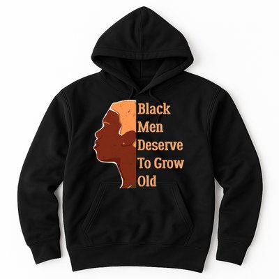 Funny Black M.e.n Deserve To Grow Old Black History Month Hoodie