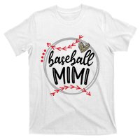 Funny Baseball Mimi Leopard Baseball Lovers T-Shirt