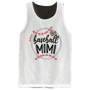 Funny Baseball Mimi Leopard Baseball Lovers Mesh Reversible Basketball Jersey Tank