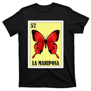 Funny Butterfly Mexican Design La Mariposa T-Shirt