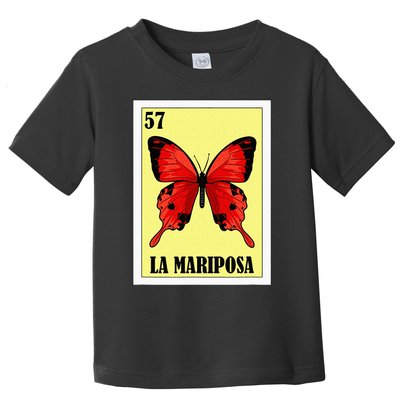 Funny Butterfly Mexican Design La Mariposa Toddler T-Shirt