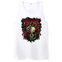 Funny Bullet My Valentine Skull Roses and Red Blood Horror PosiCharge Competitor Tank