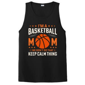 Funny Basketball Mom Slogan Funny Mothers Day PosiCharge Competitor Tank