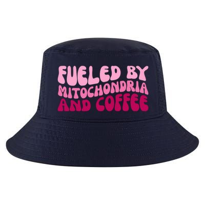 Fueled By Mitochondria And Coffee Funny Cool Comfort Performance Bucket Hat