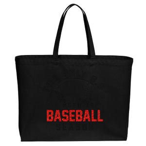 Funny Baseball Mom Baseball Mama Season Cotton Canvas Jumbo Tote