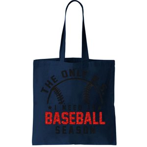 Funny Baseball Mom Baseball Mama Season Tote Bag