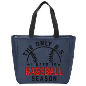 Funny Baseball Mom Baseball Mama Season Zip Tote Bag