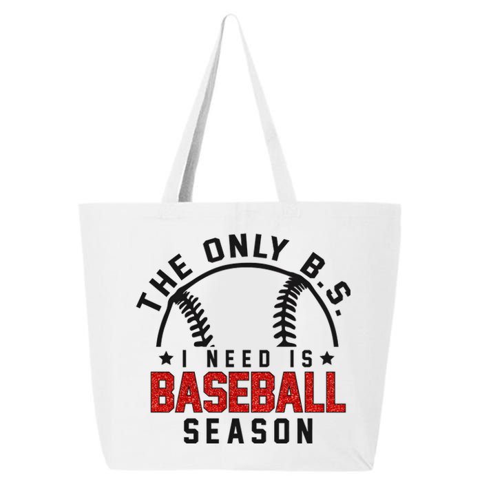 Funny Baseball Mom Baseball Mama Season 25L Jumbo Tote