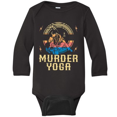 Funny BJJ & MMA Design! Brazilian Jiu Jitsu Baby Long Sleeve Bodysuit