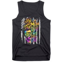 F Bomb Mom With Tattoos Pretty Eyes And Thick Thighs Skull Tank Top