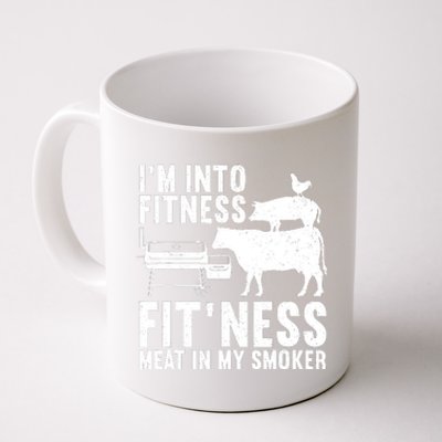 Funny Bbq Meat Smoking Art Barbeque Griller Coffee Mug