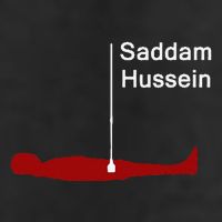 Funny Brainrot Meme Saddam HusseinS Hiding Spot Teen Joke 7 Panel Mesh Trucker Snapback Hat