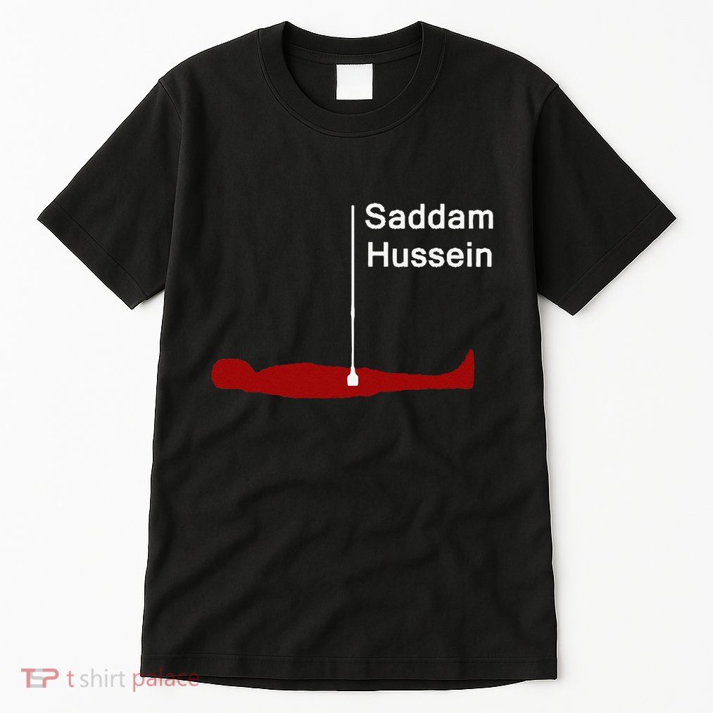 Funny Brainrot Meme Saddam HusseinS Hiding Spot Teen Joke Tall T-Shirt