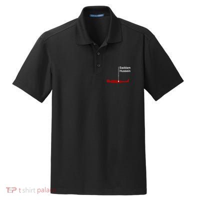 Funny Brainrot Meme Saddam HusseinS Hiding Spot Teen Joke Dry Zone Grid Polo