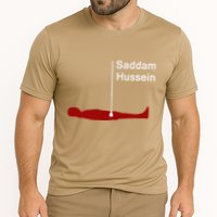 Funny Brainrot Meme Saddam HusseinS Hiding Spot Teen Joke Cooling Performance Crew T-Shirt