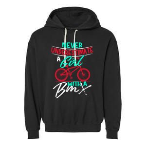 Funny Bmx Meaningful Gift Bmx Sister Or Daughter Gift Garment-Dyed Fleece Hoodie