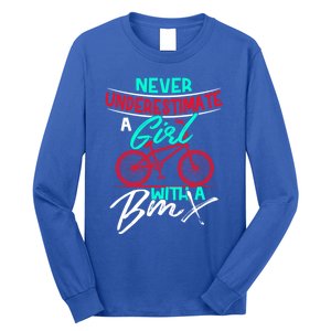 Funny Bmx Meaningful Gift Bmx Sister Or Daughter Gift Long Sleeve Shirt