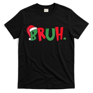 Funny Bruh Merry Christmas Pajama Family T-Shirt