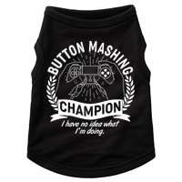 Funny Button Mashing Champion Video Gamer Doggie Tank