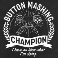 Funny Button Mashing Champion Video Gamer Adult Drive Performance Visor
