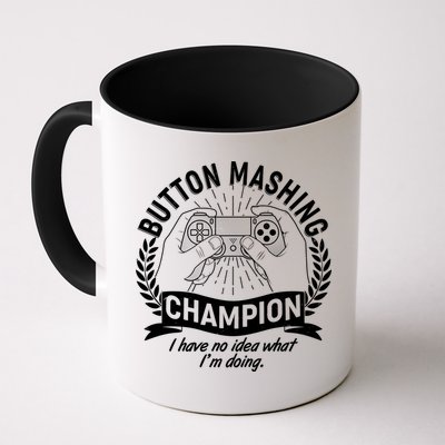 Funny Button Mashing Champion Video Gamer Mug