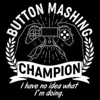 Funny Button Mashing Champion Video Gamer 16 in Basic Backpack