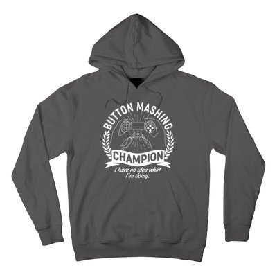 Funny Button Mashing Champion Video Gamer Hoodie