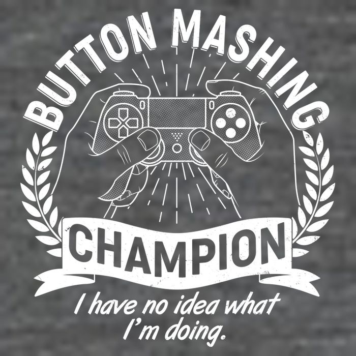 Funny Button Mashing Champion Video Gamer Baby Bodysuit