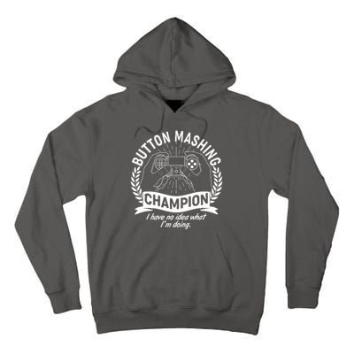 Funny Button Mashing Champion Video Gamer Tall Hoodie