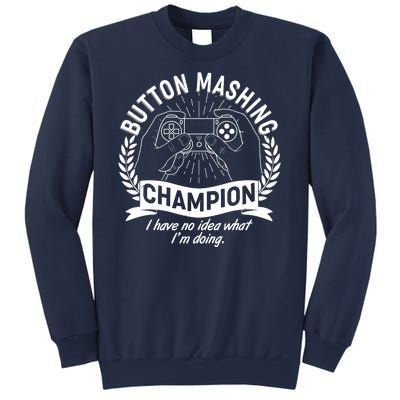 Funny Button Mashing Champion Video Gamer Sweatshirt