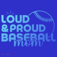 Funny Baseball Mom Loud And Proud Baseball Mom Meaningful Gift Tall T-Shirt