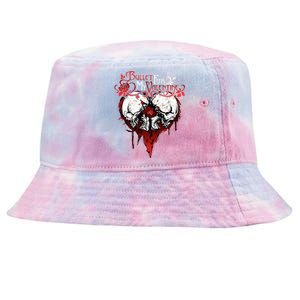 Funny Bullet My For Valentine Splattered Logo Gift Tie-Dyed Bucket Hat