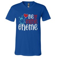 Funny Be Mine Gnome Valentine’s Day Graphic Meaningful Gift V-Neck T-Shirt