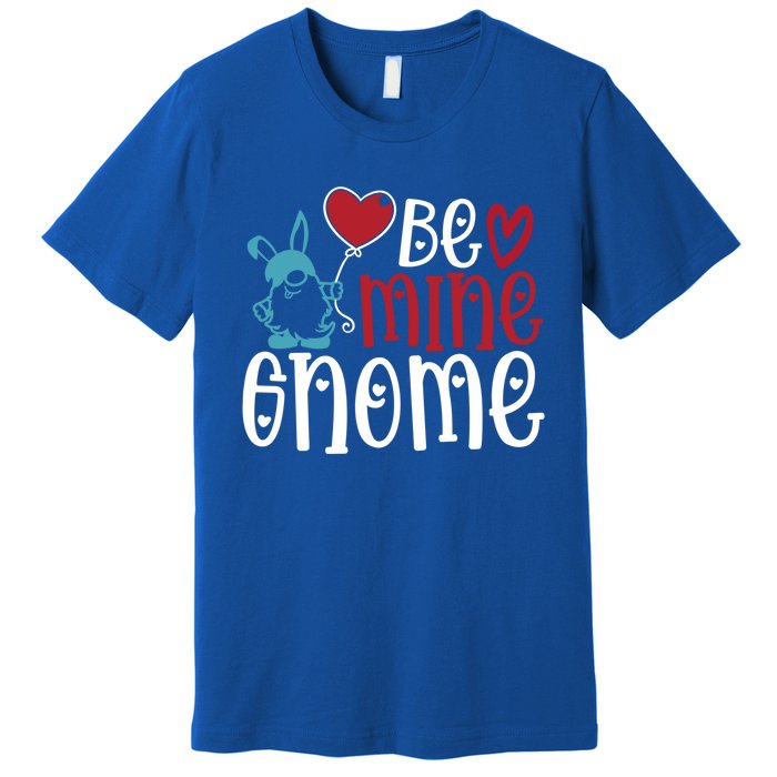 Funny Be Mine Gnome Valentine’s Day Graphic Meaningful Gift Premium T-Shirt