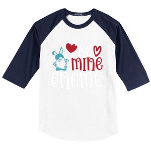 Funny Be Mine Gnome Valentine’s Day Graphic Meaningful Gift Baseball Sleeve Shirt