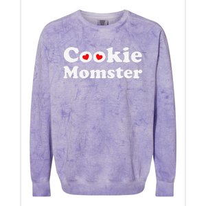 For baker Moms scout Moms Cookie Momster Mother's Day Colorblast Crewneck Sweatshirt