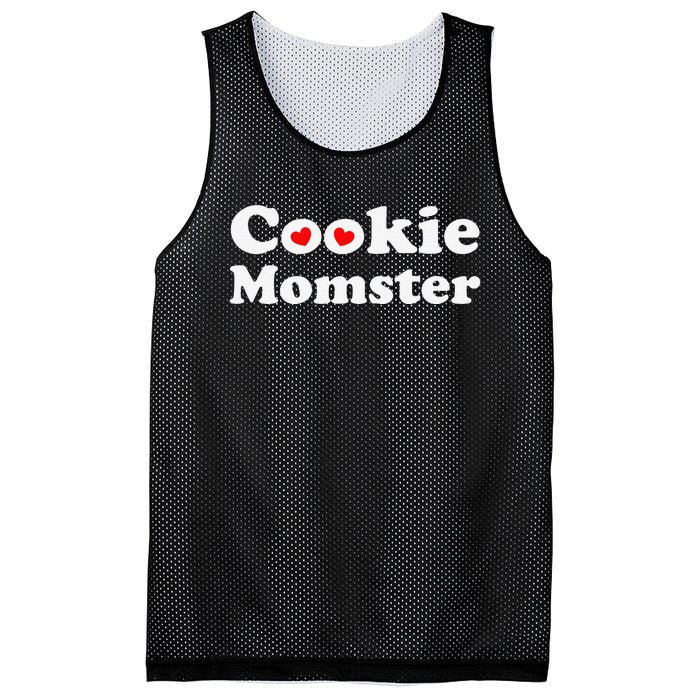 For baker Moms scout Moms Cookie Momster Mother's Day Mesh Reversible Basketball Jersey Tank