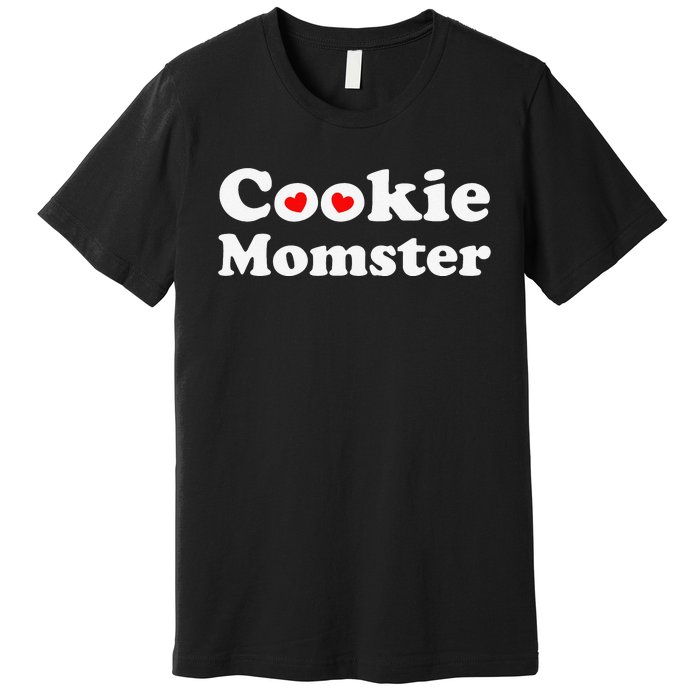 For baker Moms scout Moms Cookie Momster Mother's Day Premium T-Shirt