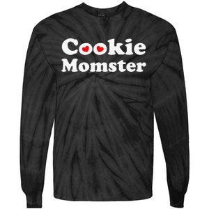 For baker Moms scout Moms Cookie Momster Mother's Day Tie-Dye Long Sleeve Shirt