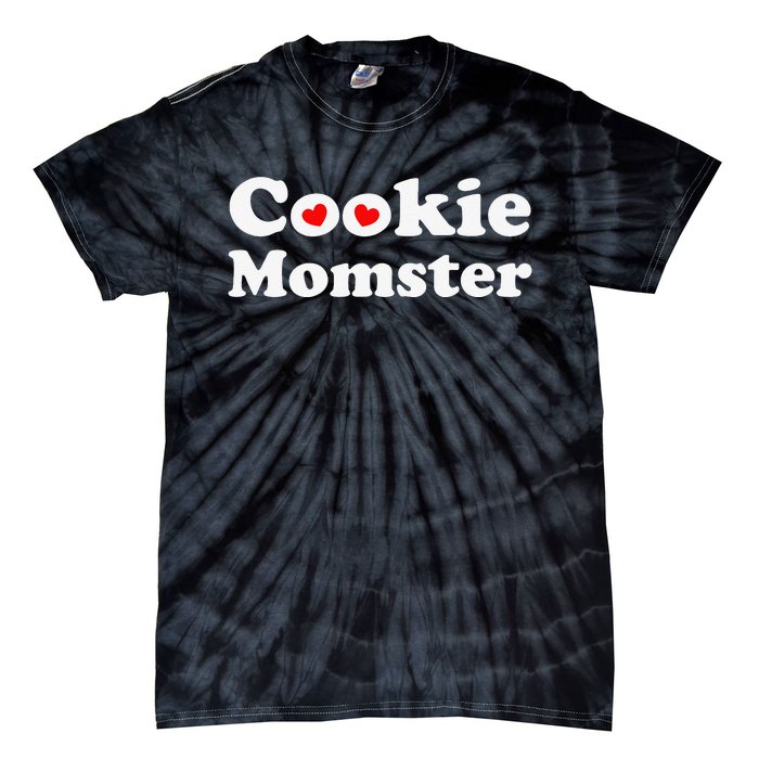 For baker Moms scout Moms Cookie Momster Mother's Day Tie-Dye T-Shirt