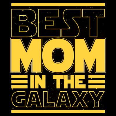 Funny Best Mom In The Galaxy SciFi Fan T-Shirt