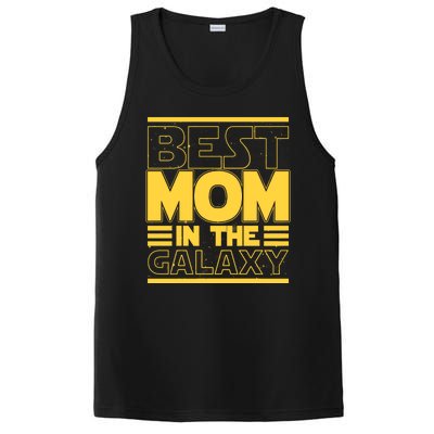 Funny Best Mom In The Galaxy SciFi Fan PosiCharge Competitor Tank