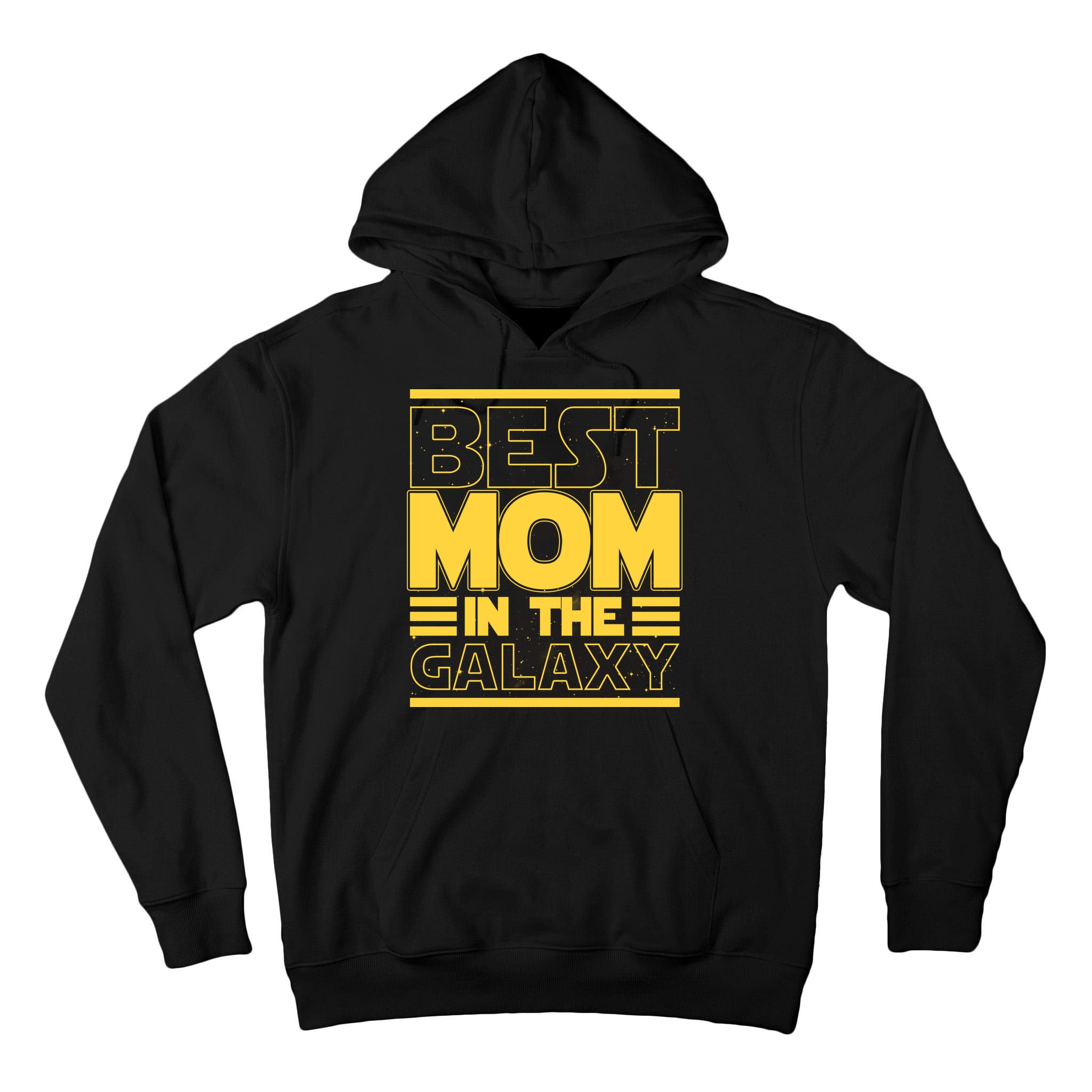 Funny Best Mom In The Galaxy SciFi Fan Tall Hoodie