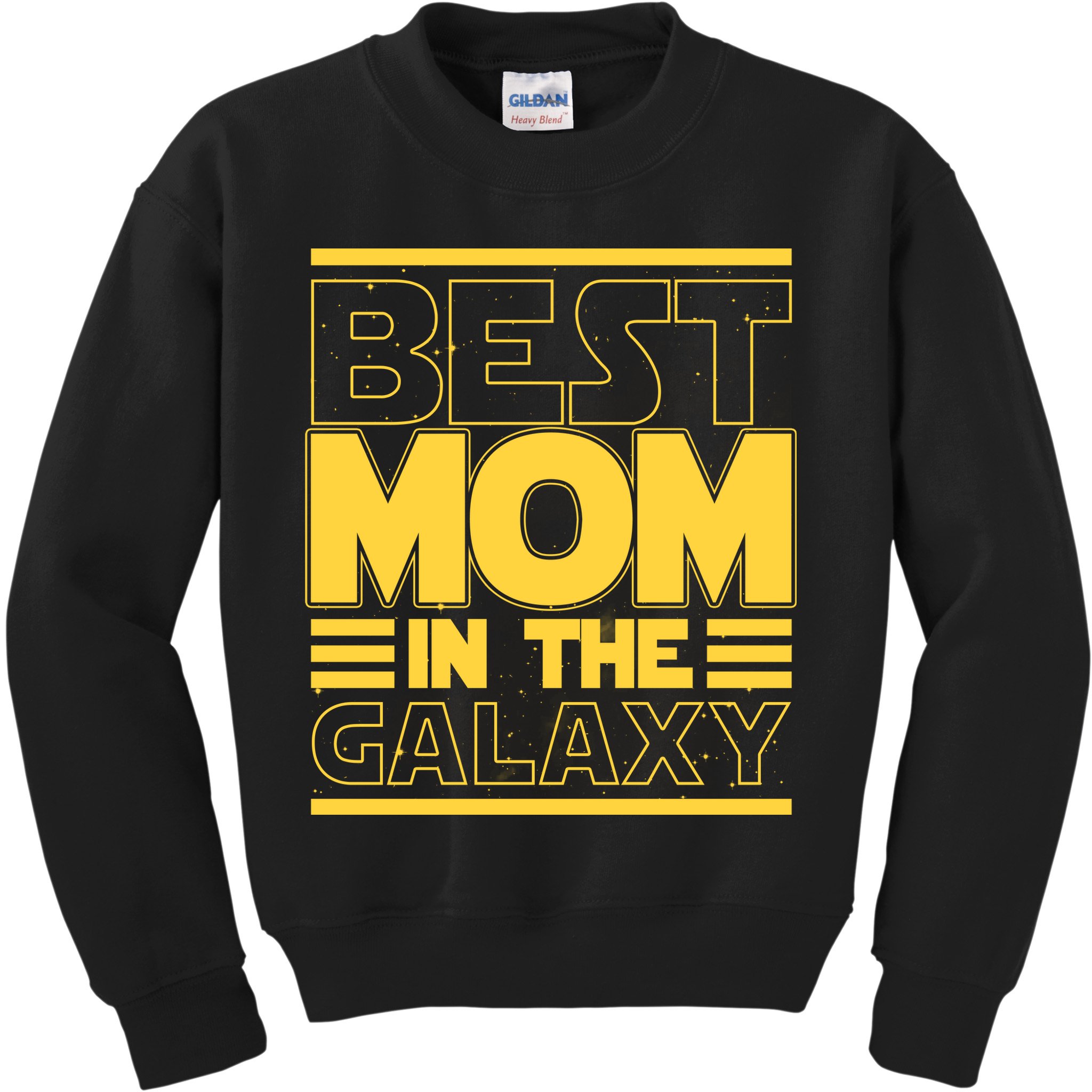 Funny Best Mom In The Galaxy SciFi Fan Kids Sweatshirt