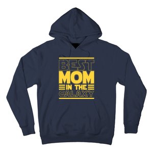 Funny Best Mom In The Galaxy SciFi Fan Hoodie