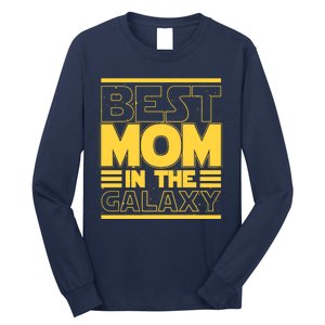 Funny Best Mom In The Galaxy SciFi Fan Long Sleeve Shirt